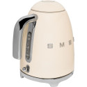 Smeg KLF03CREU -vedenkeitin, kerman valkoinen