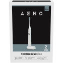 AENO Sonic Electric Toothbrush, DB3: White, 9 scenarios, with 3D touch, wireless charging, 46000rpm,