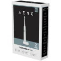 AENO Sonic Electric Toothbrush, DB3: White, 9 scenarios, with 3D touch, wireless charging, 46000rpm,