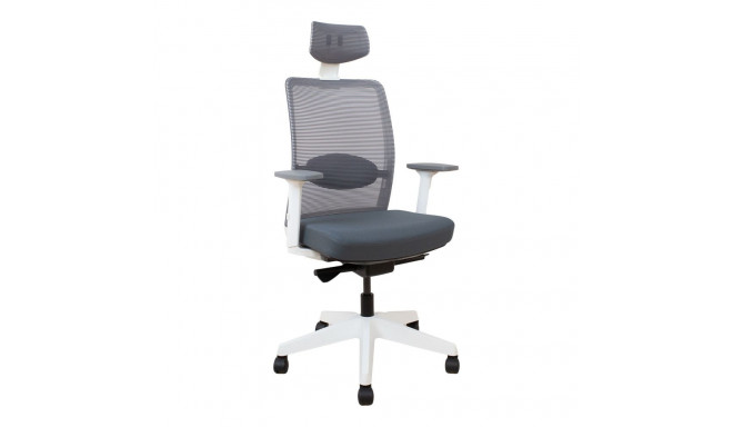 Töötool ANGGUN hall, valge raamiga