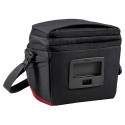 OnTour Box M black/carmine juhtrauakott -
