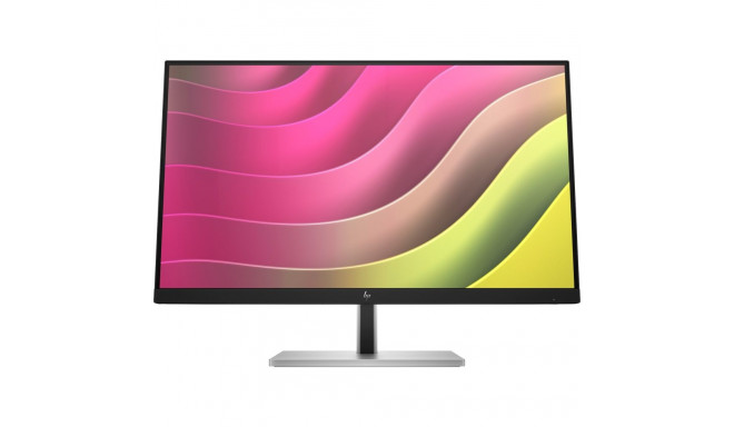 HP E24t G5, LED monitor - 23.8 - black/silver, Full HD, IPS, DisplayPort, HDMI, USB hub, pivot, touc