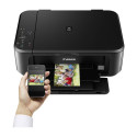 Canon PIXMA MG3650s, multifunction printer (black, USB, WLAN, scan, copy)