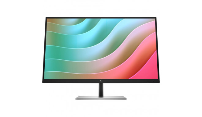 HP E27k G5, LED monitor - 27 -  black/silver, UltraHD/4K, IPS, DisplayPort, HDMI, USB hub, pivot