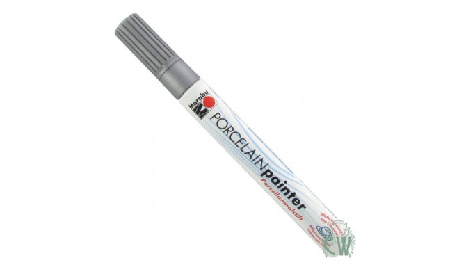 Marker portselanile ja klaasile 1-2mm 082 silver