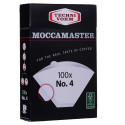 Coffee-maker Moccamaster 85022 White Paper Aluminium