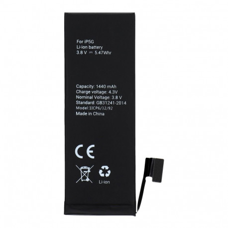 POLYMER BOX battery for IPHONE 5 1440 mAh