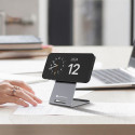 FORCELL F-ENERGY Flip Charge Qi2 15W wireless charger compatible with MagSafe silver FORCELL F-ENERGY Flip Charge Qi2 15W wireless charger compatible with MagSafe silver