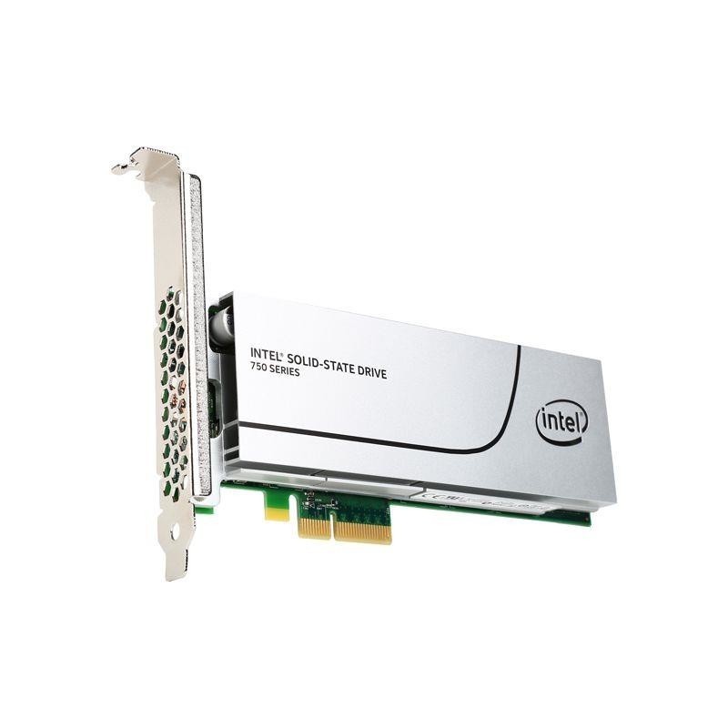 Intel® SSD 750 Series (400GB, HHHL PCIe NVMe 3.0 x4, 20nm, MLC) Single Pack  SSD drives Photopoint