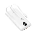 VEGER powerbank 10 000 mAh with built-in cables Type C / Lightning PD QC3.0 2A 22,5W C11C (W1170) wh