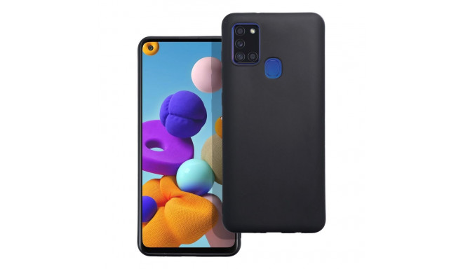 Case for Samsung A21S Matt black