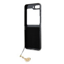GUESS case for SAMSUNG Z Flip 5 GUHCZF5GF4GGR (4G Charm) grey