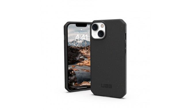 UAG Urban Armor Gear case BIODEGRADABLE OUTBACK for IPHONE 14 Plus black