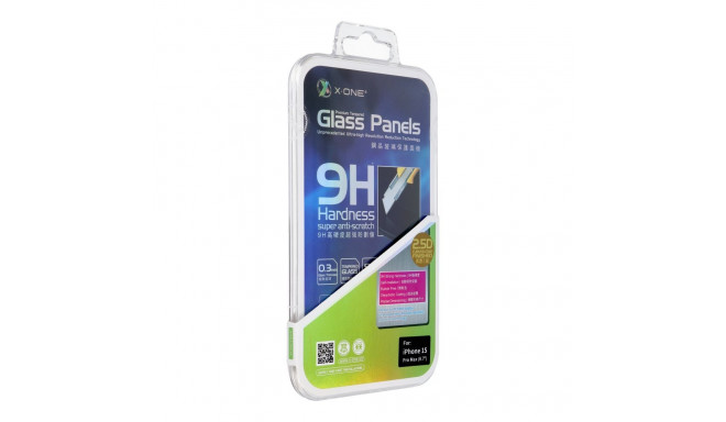 Tempered Glass X-ONE - for iPhone 15 Pro Max