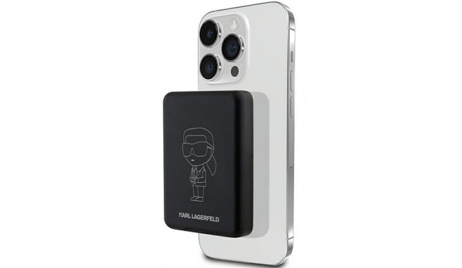 KARL LAGERFELD powerbank 5000 mAh with wirelles charging compatible with MagSafe 15W KLPBM5KIOTTGK b