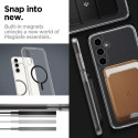 SPIGEN case ULTRA HYBRID Onetap Ring compatible with MagSafe SAMSUNG S23 FE black