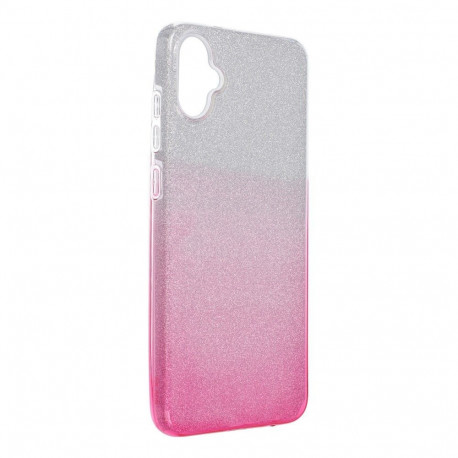 Case for Samsung A05 Shining transparent pink
