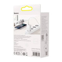 BASEUS charger USB A + Type C PD QC3.0 30W CCSUPP-E02/CCCJG30UE white