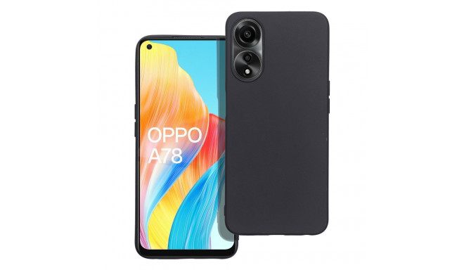 Case for Oppo A78 5G Matt black