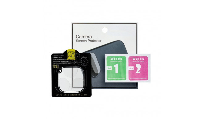 5D Full Glue Camera Tempered Glass - for iPhone 13 Pro / 13 Pro Max Transparent