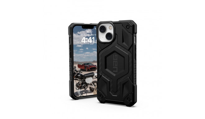 ( UAG ) Urban Armor Gear Monarch case for IPHONE 14 PLUS compatible with MagSafe carbon fiber