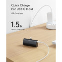 VEGER powerbank 5 000 mAh with built-in connector Lightning PD QC3.0 3A 20W PlugOn (W0556P) black