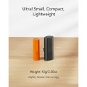 VEGER powerbank 5 000 mAh with built-in connector Lightning PD QC3.0 3A 20W PlugOn (W0556P) black