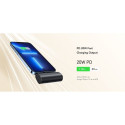VEGER powerbank 5 000 mAh with built-in connector Lightning PD QC3.0 3A 20W PlugOn (W0556P) black