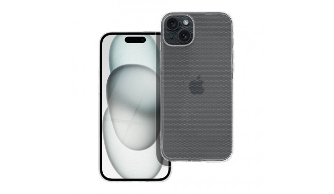 Case for iPhone 15 PLUS Clear Case 2 mm (camera protection) transparent