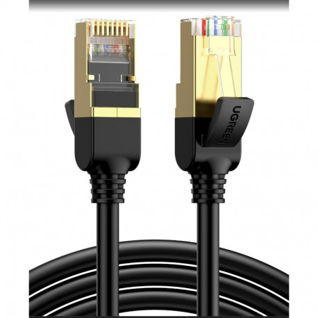 Cable F/FTP CAT7 with 2xRJ45 plugs 1.5m black NW107 UGREEN