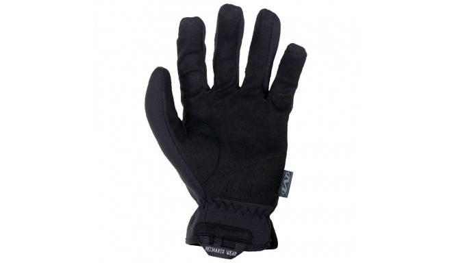 Gloves Mechanix FastFit® black, size L. Ruched cuff, 0.6 mm artificial leather, TrekDry®, touchscree