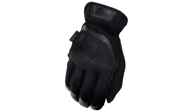 Gloves Mechanix FastFit® black, size M. Ruched cuff, 0.6 mm artificial leather, TrekDry®, touchscree