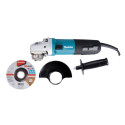 Makita GA5080RX02 Angle grinder 1400W, 125mm, 12000min