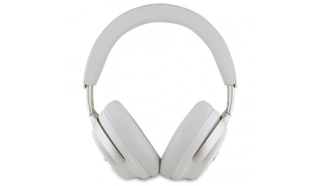Guess Bluetooth üle-kõrva kõrvaklapid ANC GUBHC22PSFCSME beež metalne script-logo