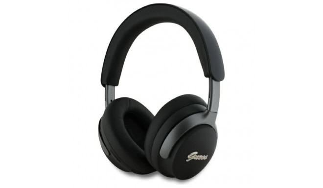 Guess ülepea Bluetooth-kõrvaklapid ANC GUBHC22PSFCSMK must metalne Script logo