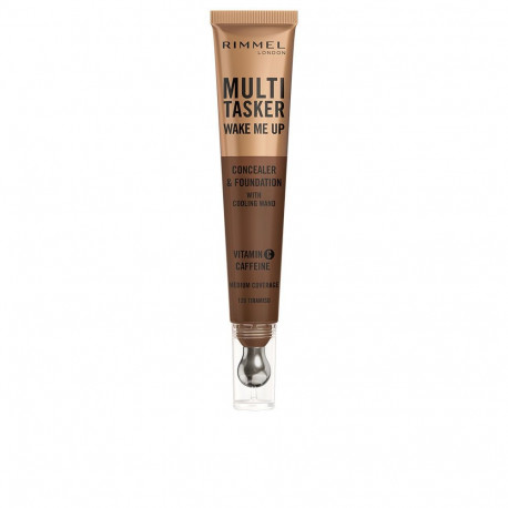 RIMMEL LONDON MULTITASKER WAKE ME UP corrector y base de maquillaje #Tiramisu 20 ml