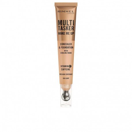 Rimmel London peitekreem ja jumestuskreem Multitasker Wake Me Up 20ml, Light