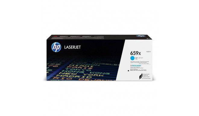 HP 659X Cyan Toner, 29000 pages, for HP Color LaserJet Enterprise M856dn, M856x