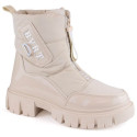 Filippo W PAW498B insulated zippered snow boots, beige (41)