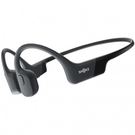 "Shokz OpenRun Black Bluetooth Wireless Bone Conduction Headset"