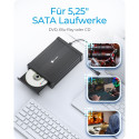 "ICY BOX IB-525-U3 Externes USB-B 3.2 Gehäuse für 5,25"" SATA Laufwerk"