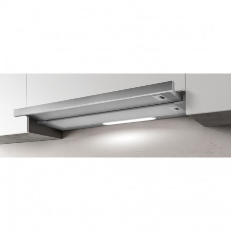 The Elica Elite 14 LUX GRIX/A/50 is a built-in telescopic cooker hood designed for 
