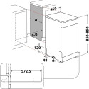 Dishwasher WSFO3T223PCX