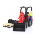 Bruder Schaffer compact loader with figure