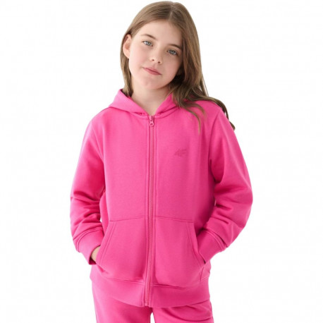 Bluza dla dziewczynki 4F F1315 fuksja 4FJWMM00TSWSF1315 55S  158cm