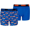 Bokserki dla dzieci Puma Printed Boxer 2P niebieskie 938303 02 164cm