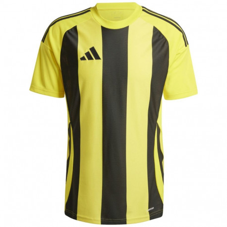 Adidas meeste särk Striped 24 Jersey IW2146 L, kollane-must