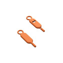 Key / needle for SIM card tray needle keychain orange