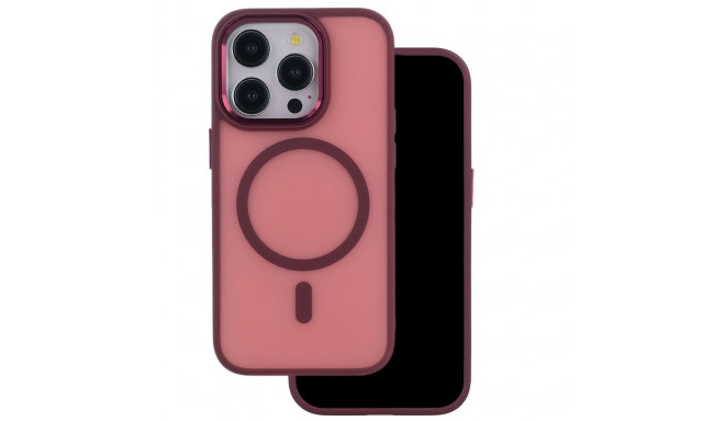 Frozen Mag case for iPhone 16 Pro Max 6,9" red