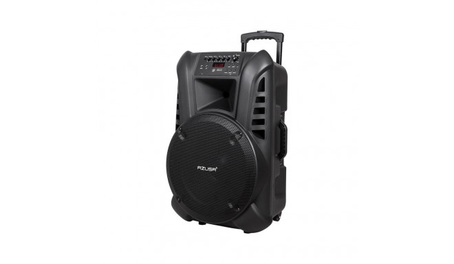 Aktiivkõlar 2 juhtmevaba mikrofoni, SD, Bluetooth, USB, 15", 120W